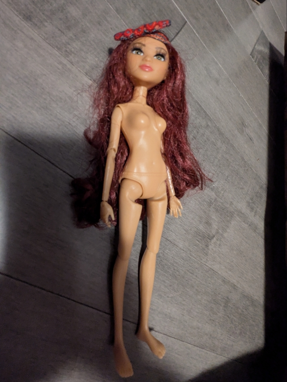 Project mC2 Mga Doll Burgandy Hair Articulated